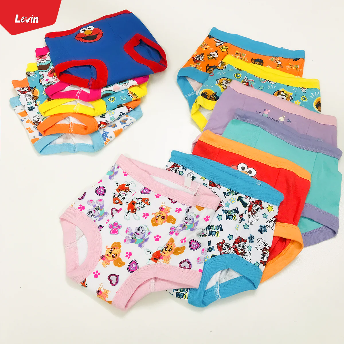 5 Pack Assorted Padded Reusable Potty Training Cotton Underpants for Baby - Image 3