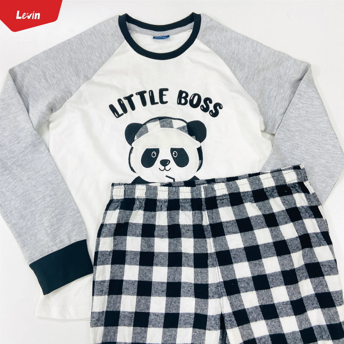 Baby Boys Co-ord 2 in 1 cotton Full Sleeve T-Shirt and Pant 2 pcs Set - Image 4