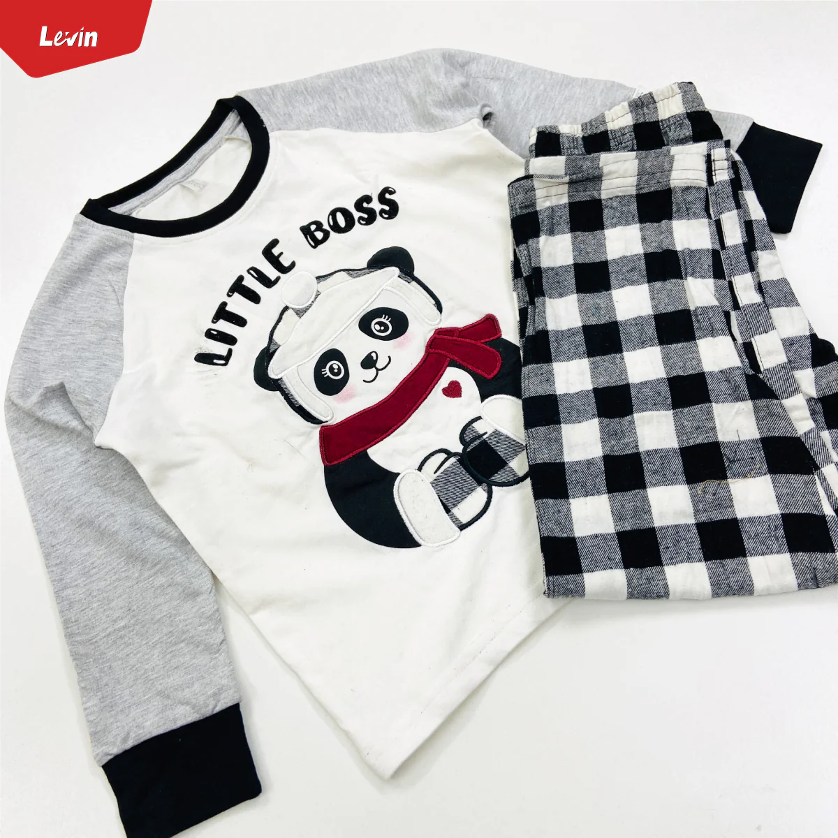 Baby Boys Co-ord 2 in 1 cotton Full Sleeve T-Shirt and Pant 2 pcs Set - Image 5