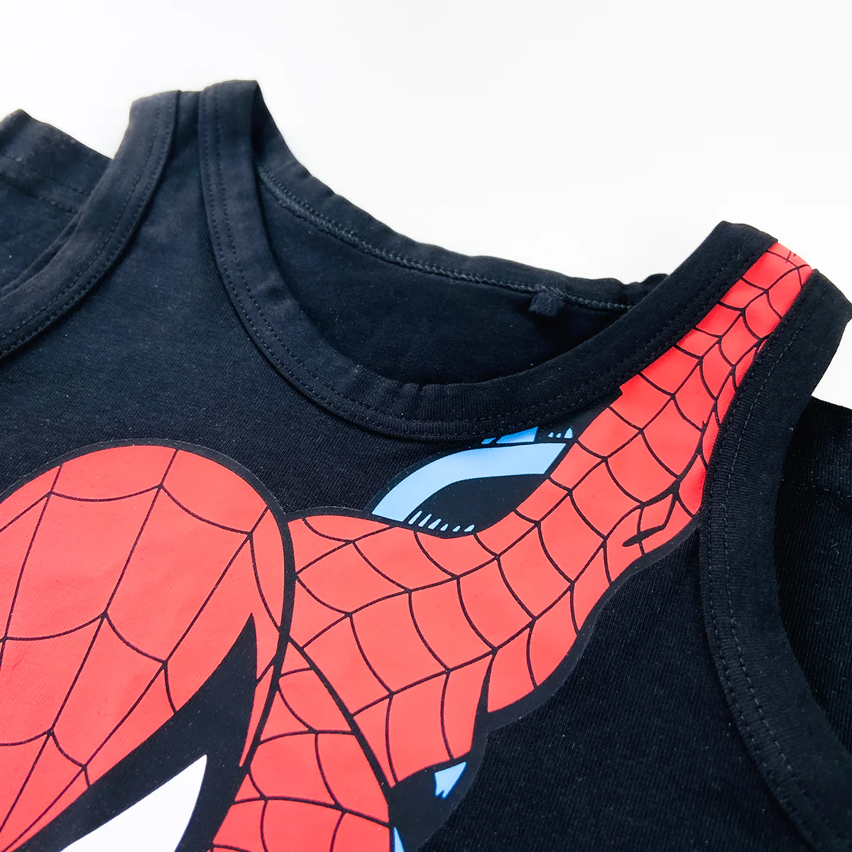 Baby Boys Cute Summer Spider Man Printed Cotton Tank Top - Image 9