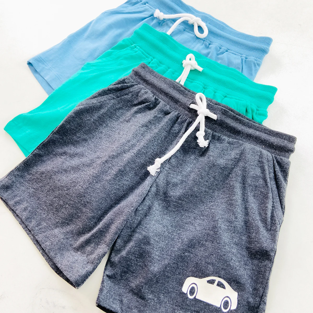 Baby Boys Soft Cotton Summer Shorts with Drawstring - Image 8