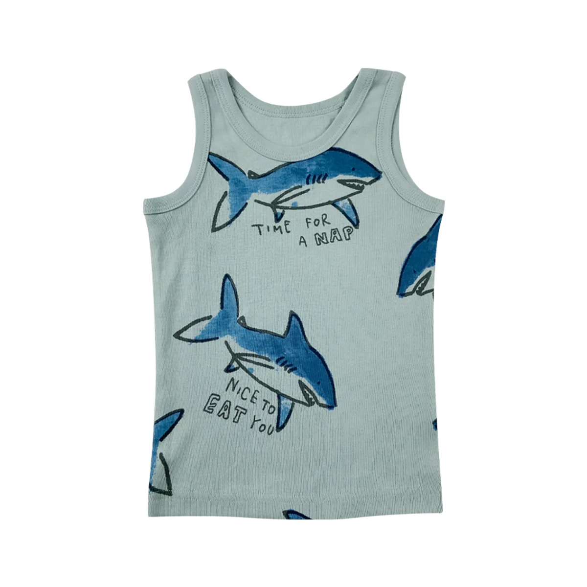 Baby Boys Summer Printed Cotton Tank Top - Image 16