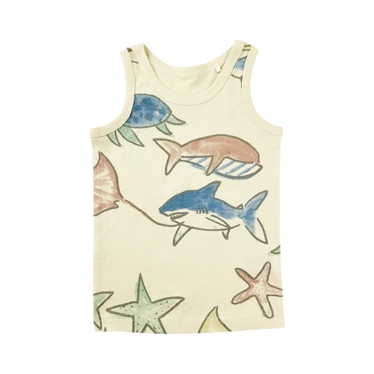 Baby Boys Summer Printed Cotton Tank Top - Image 21