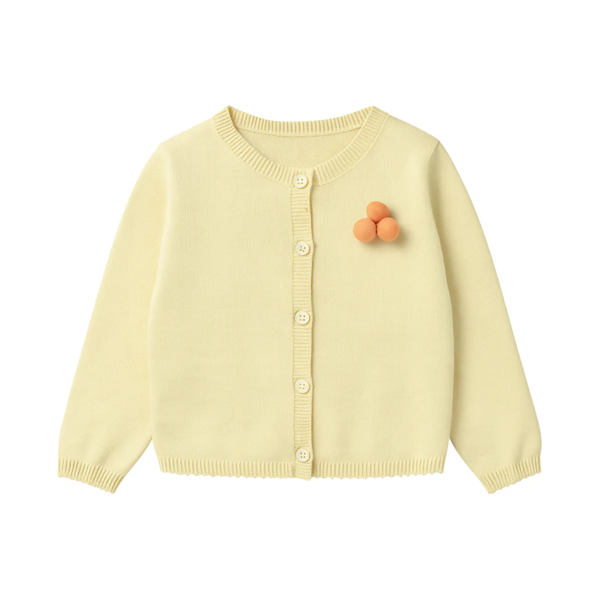 Baby Girls Cotton Knitted Cardigan Sweater - Image 14