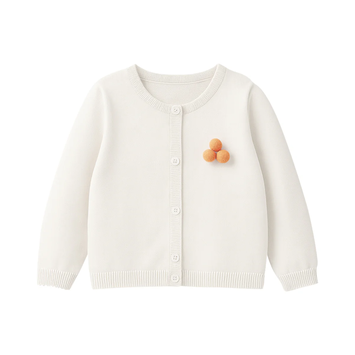 Baby Girls Cotton Knitted Cardigan Sweater - Image 15