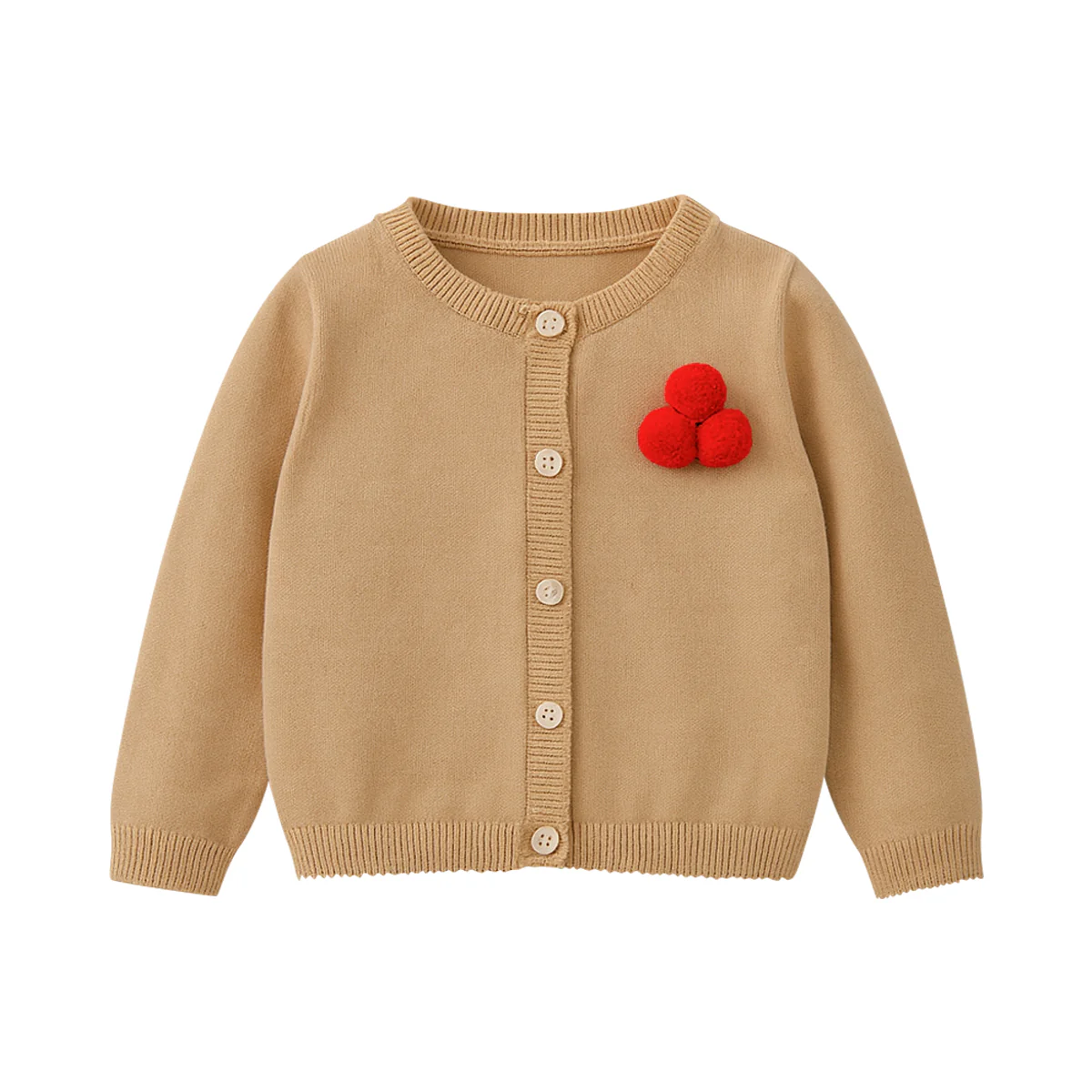 Baby Girls Cotton Knitted Cardigan Sweater - Image 16