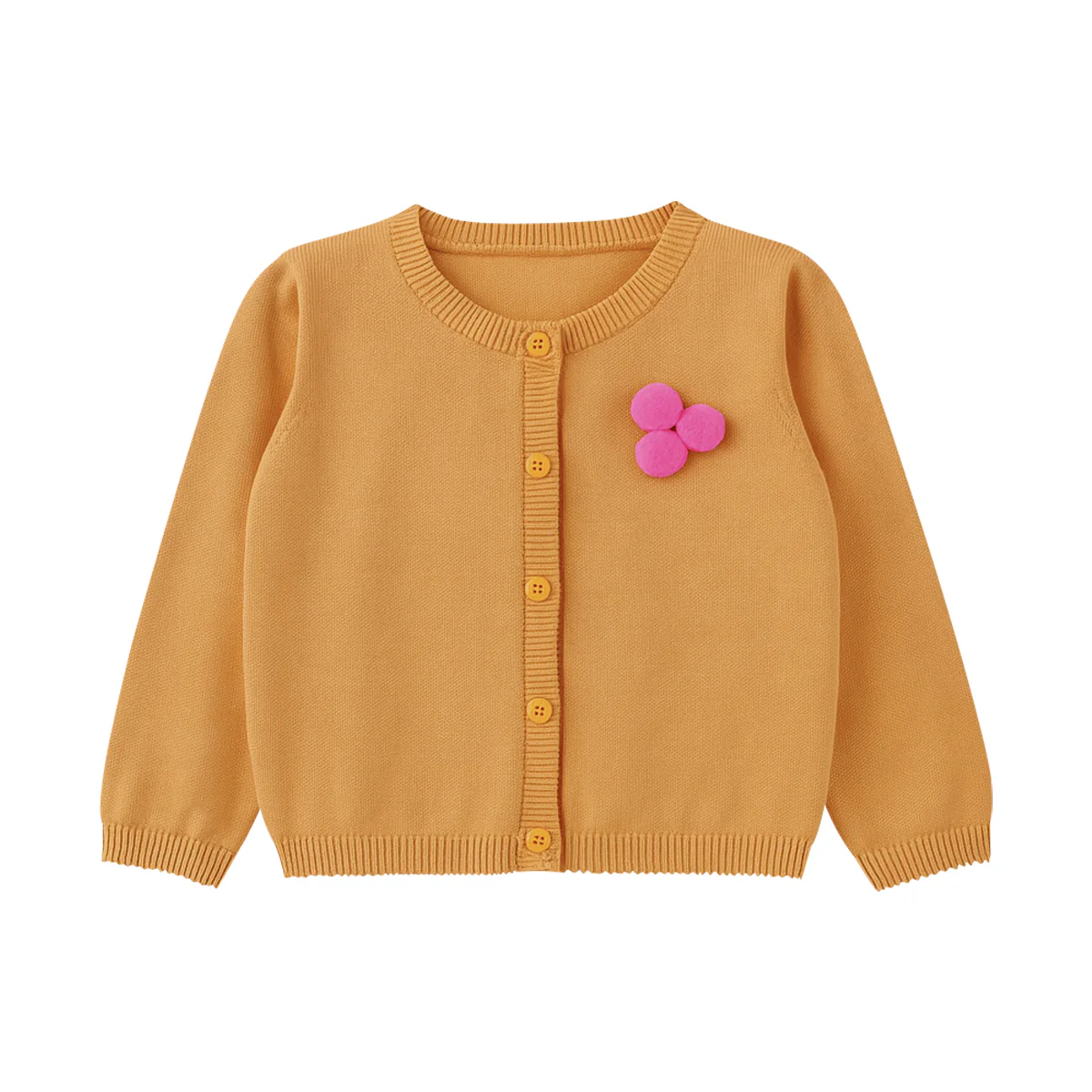 Baby Girls Cotton Knitted Cardigan Sweater - Image 18