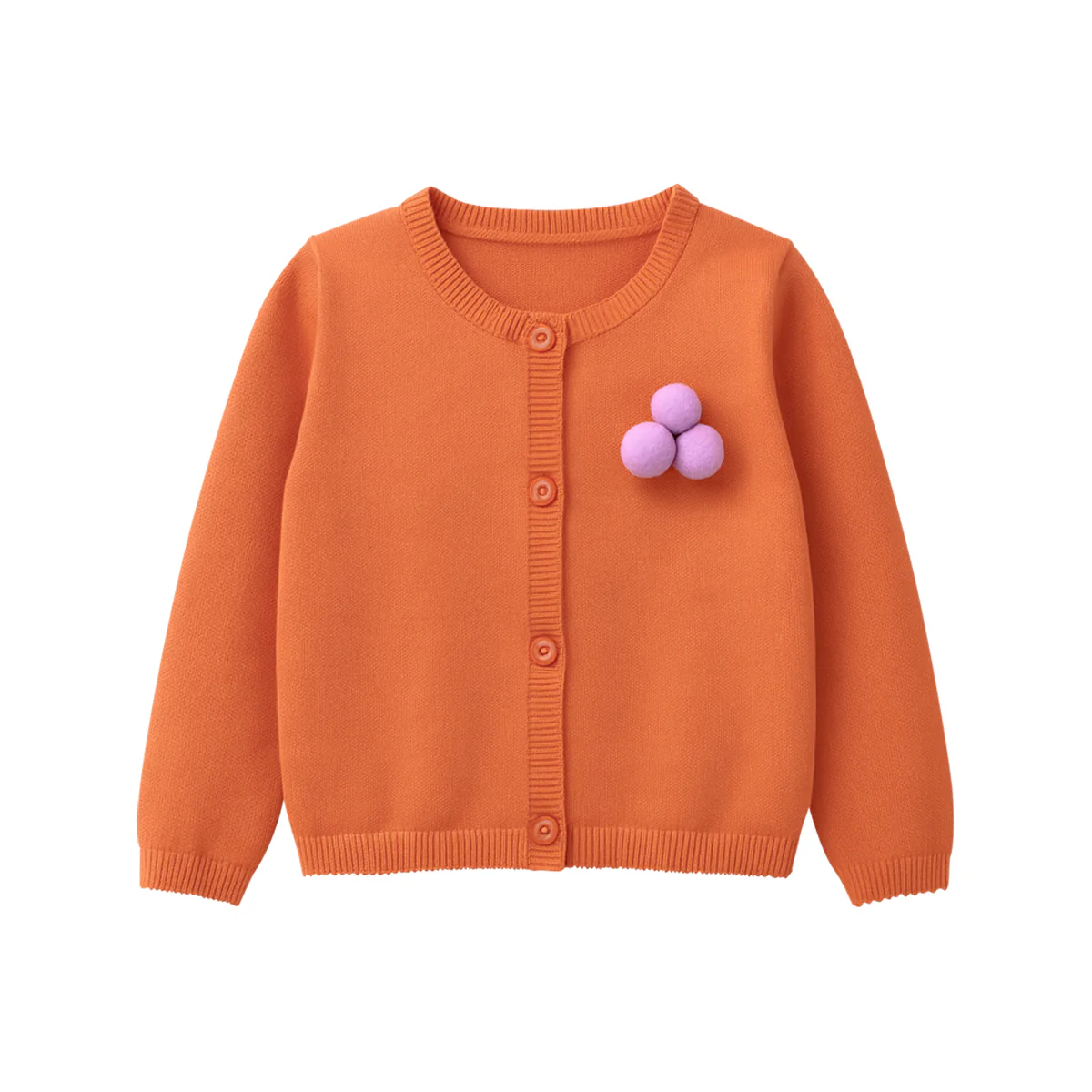 Baby Girls Cotton Knitted Cardigan Sweater - Image 19