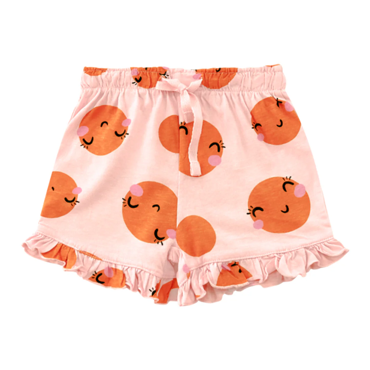 Baby Girls Cute Printed Soft Cotton Summer Frill Shorts - Image 14
