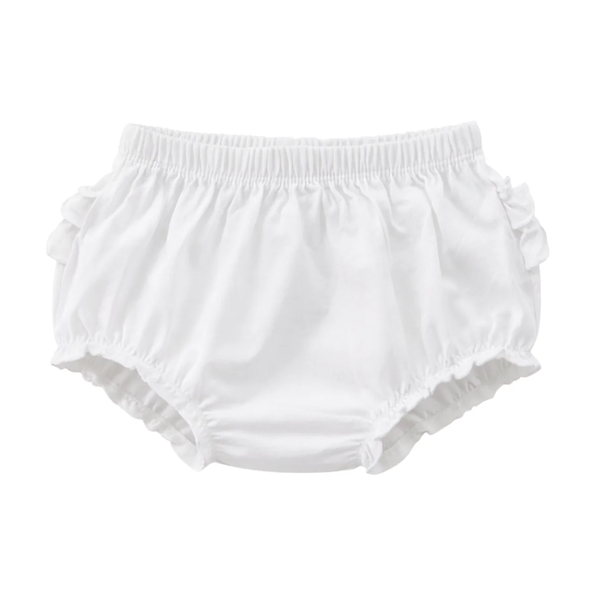 Baby Girls Ruffle Soft Cotton Breathable Diaper Cover Short Pant