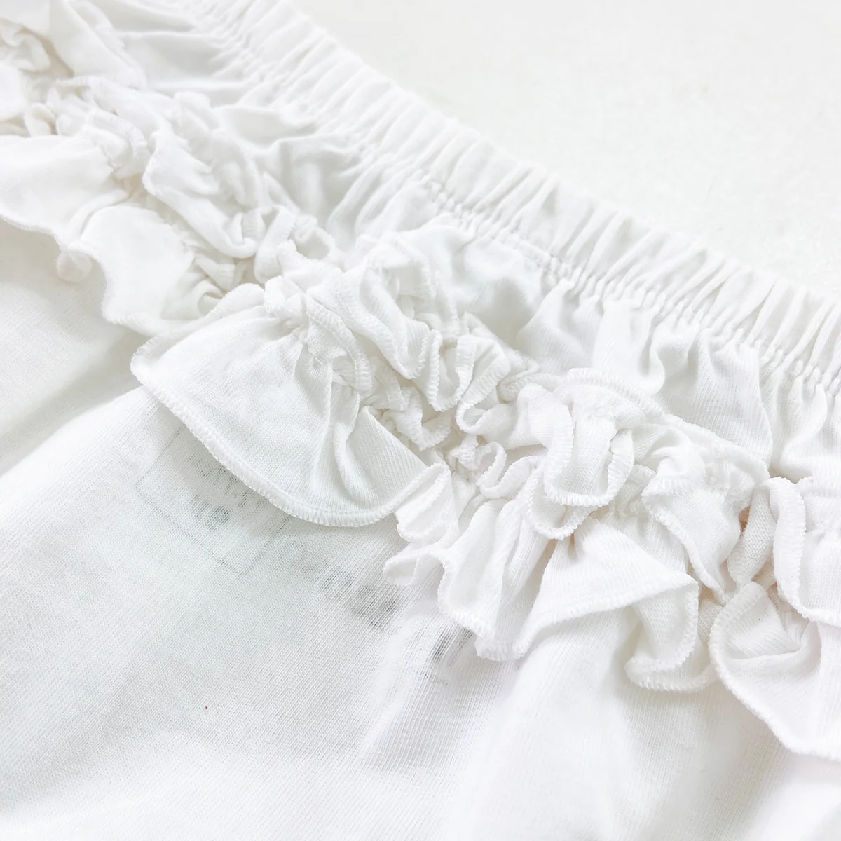 Baby Girls Ruffle Soft Cotton Breathable Diaper Cover Short Pant - Image 3