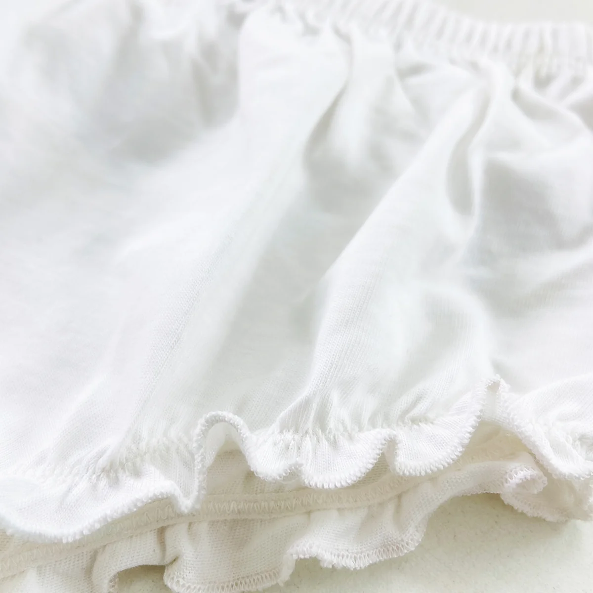 Baby Girls Ruffle Soft Cotton Breathable Diaper Cover Short Pant - Image 7