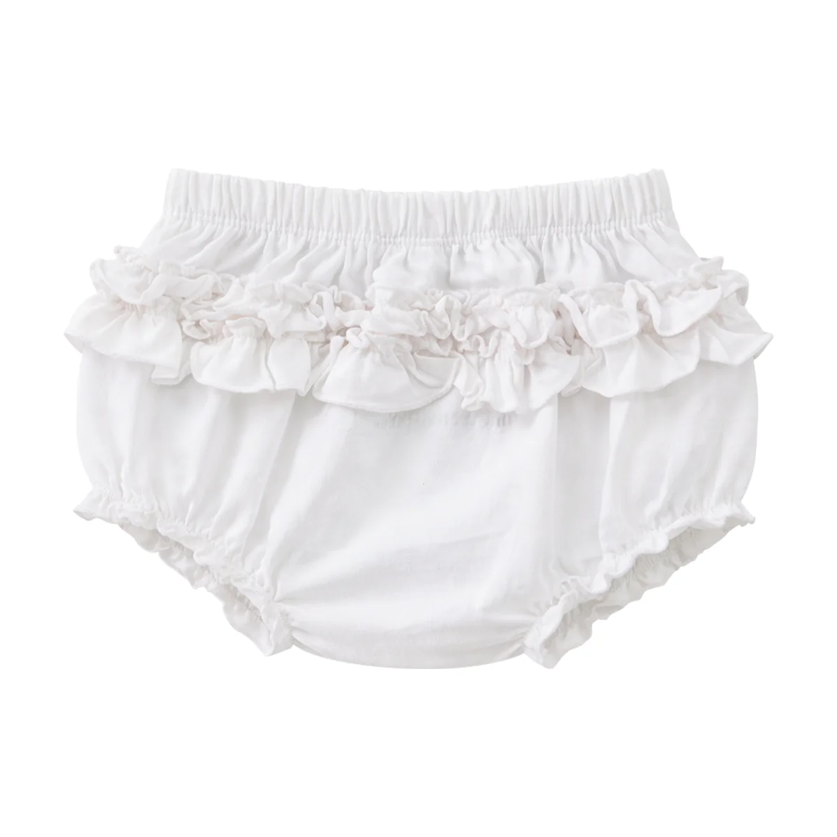 Baby Girls Ruffle Soft Cotton Breathable Diaper Cover Short Pant - Image 9