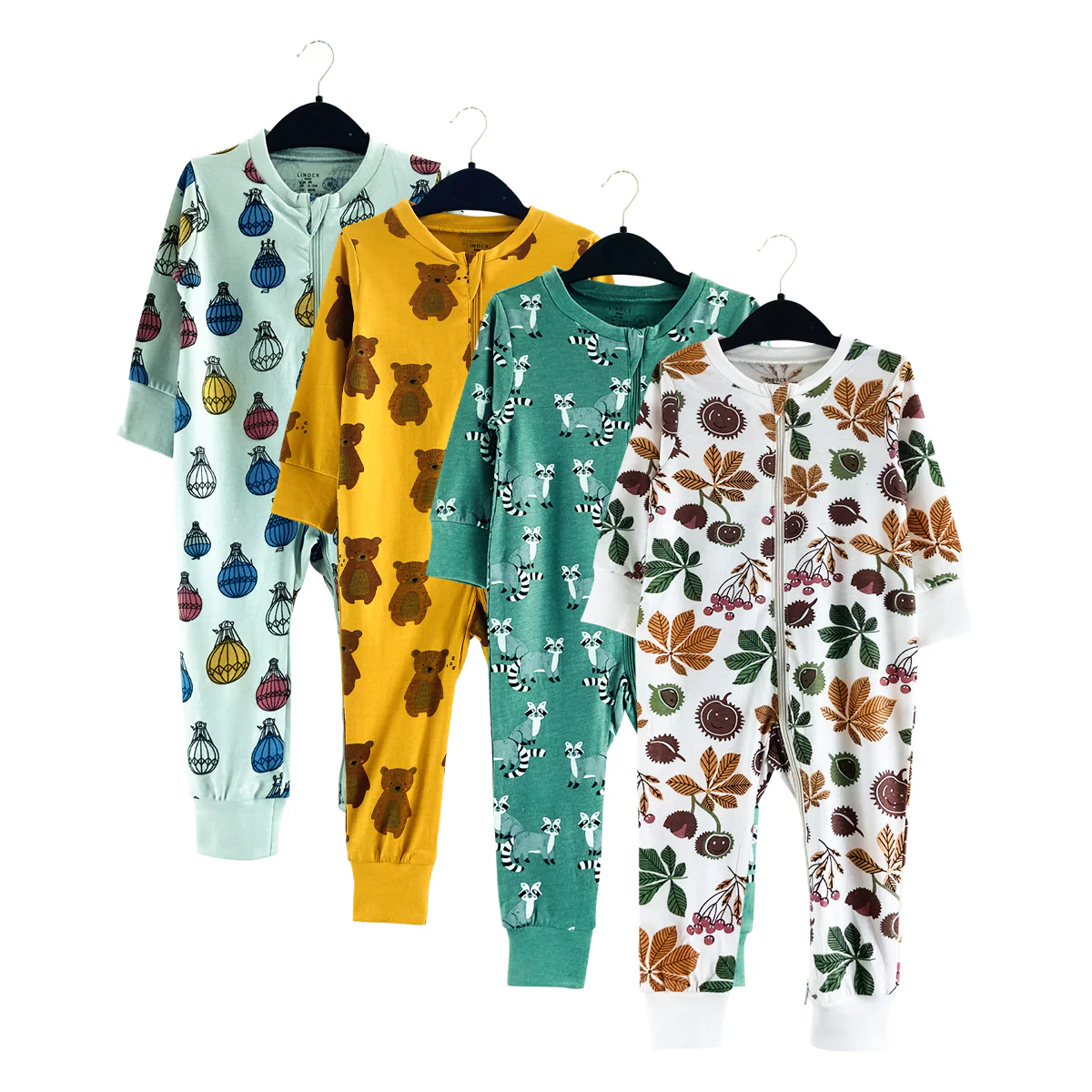 Baby Organic Cotton Printed Sleepsuit Full Body Romper - Image 42