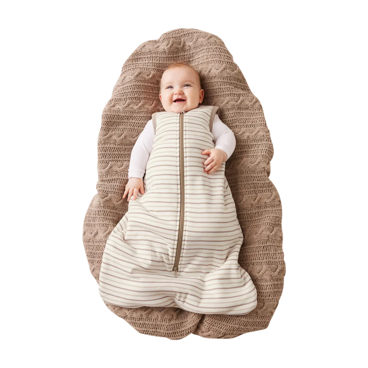 Baby Cotton Sleeping Bag with Warm Padding - Image 5