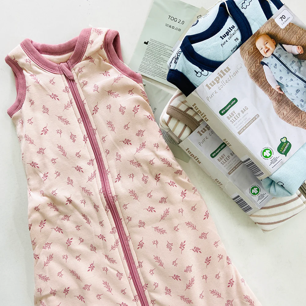 Baby Cotton Sleeping Bag with Warm Padding - Image 6