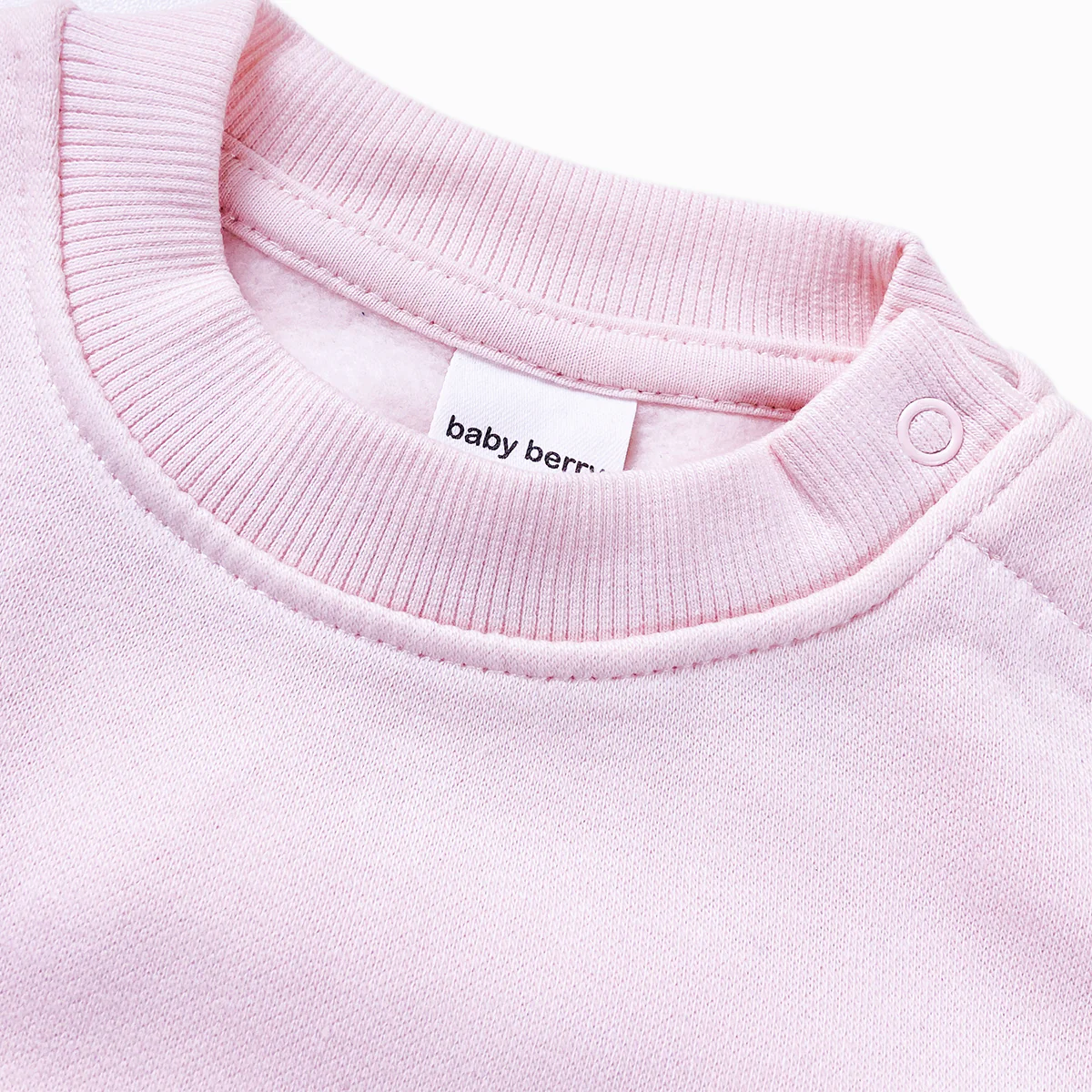 Baby Premium Soft Cotton Fleece Pullover Button Shoulder Sweatshirt - Image 11