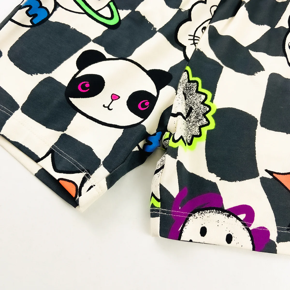 Toddlers and Young Kids Printed Cotton Jersey Shorts - Image 9