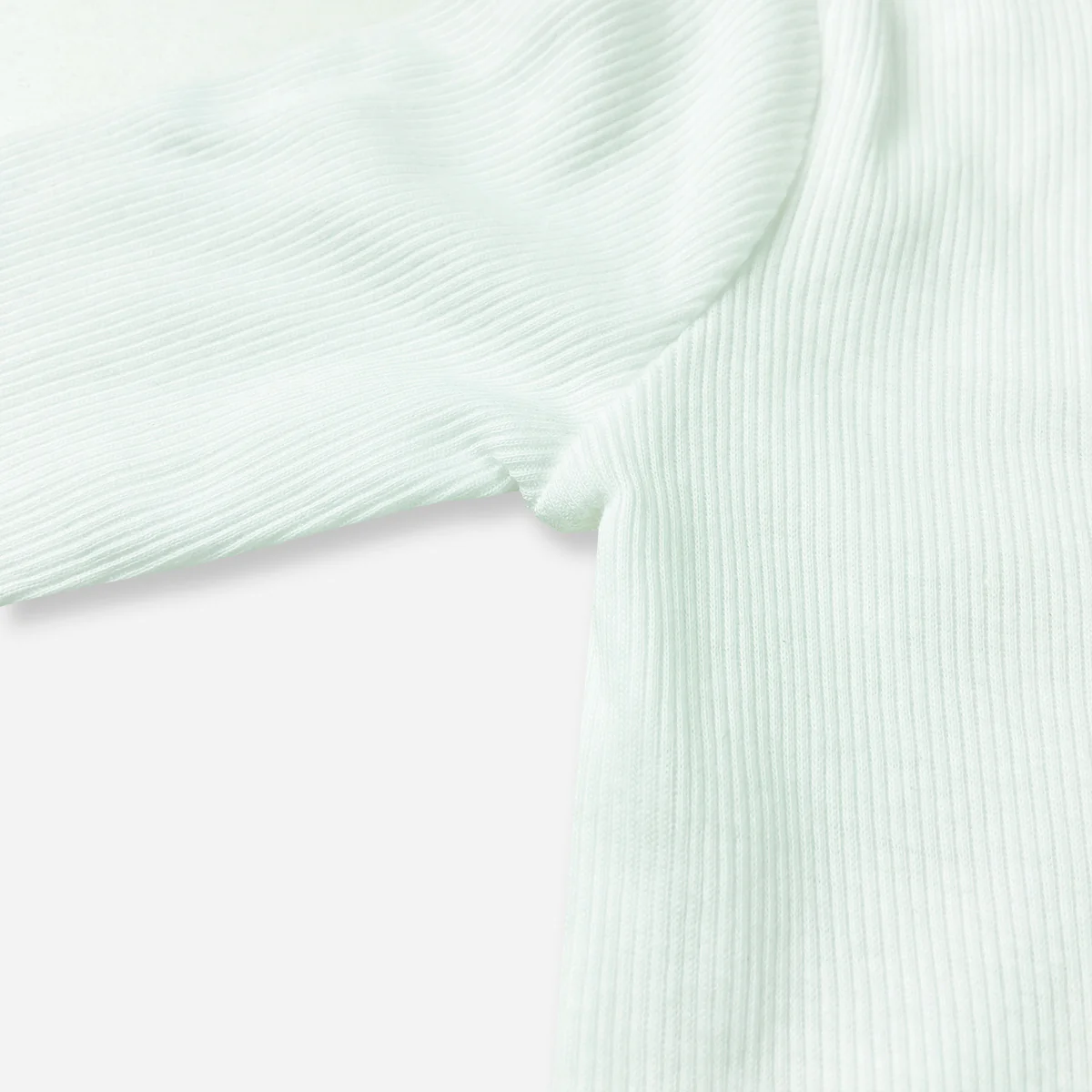 Baby Ribbed Cotton Long Sleeve Henley Bodysuit - Image 7
