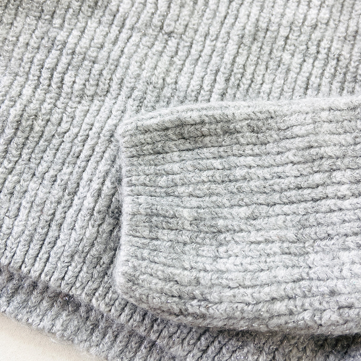 Kids Ribbed Knit Pullover Mock Neck Sweater - Image 7