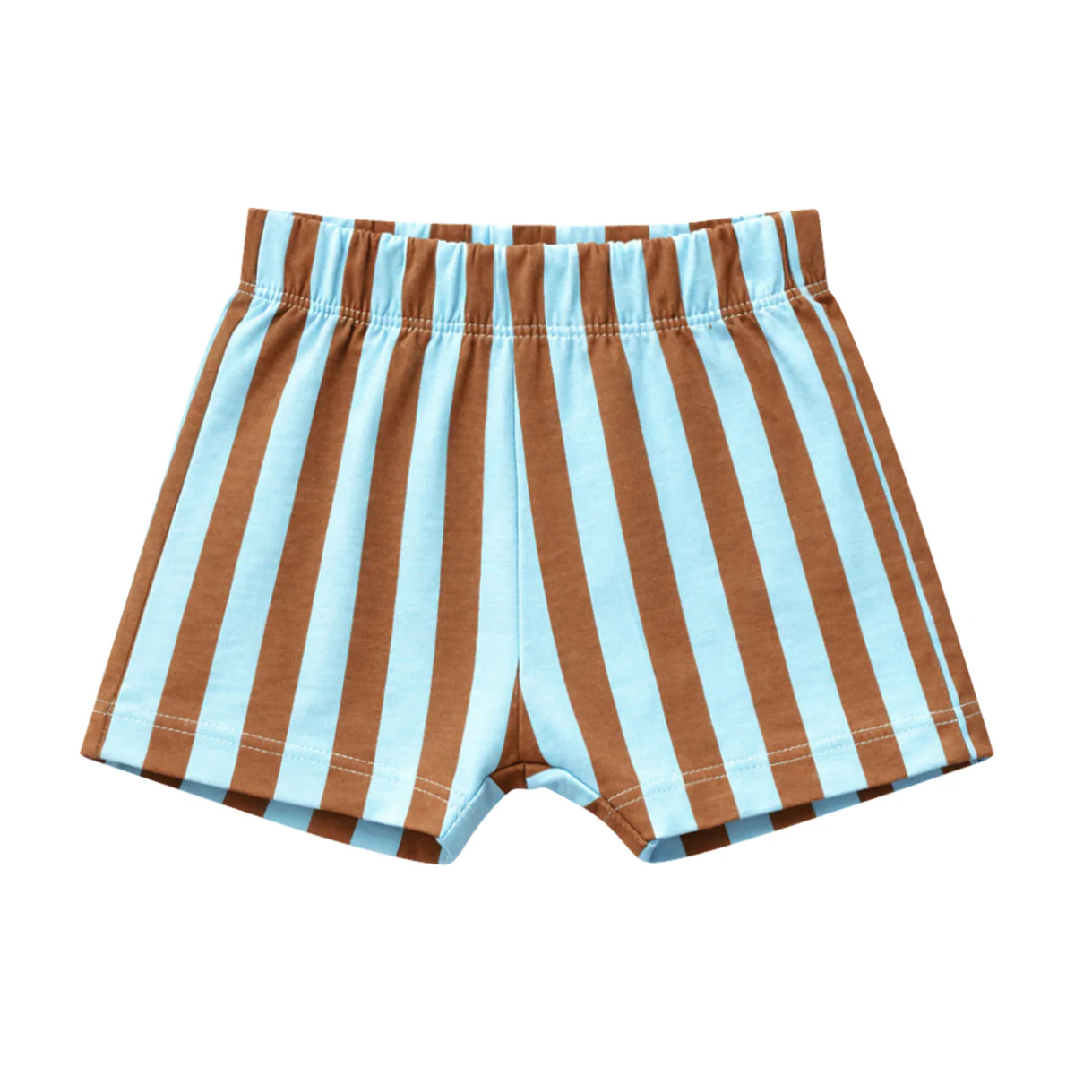 Baby Striped Soft Cotton Summer Casual Shorts - Image 3