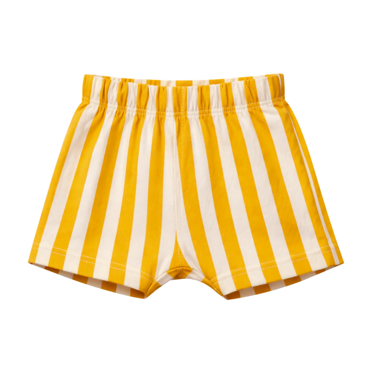 Baby Striped Soft Cotton Summer Casual Shorts - Image 2