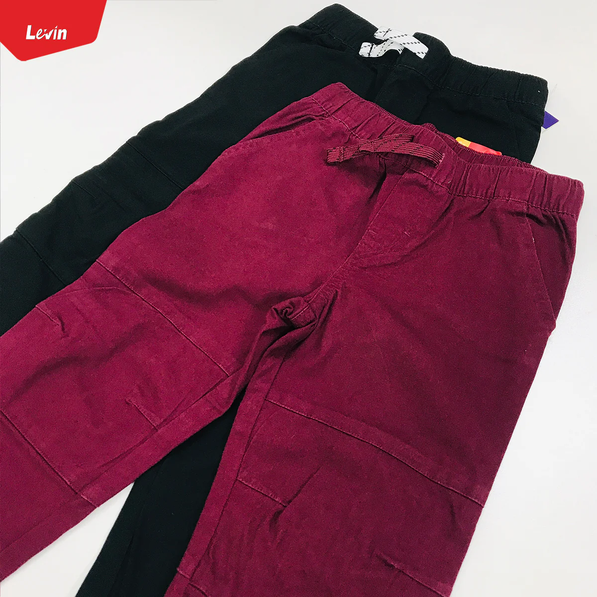 Boys Ankle Length Comfortable Cotton Joggers Pants - Image 3