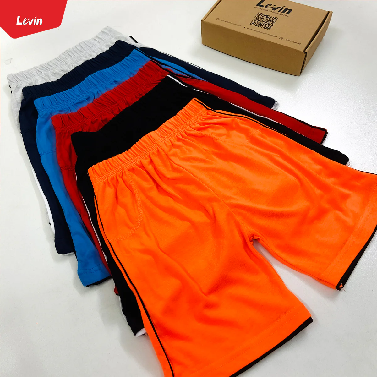 Boys Casual Lightweight Cotton Shorts - Image 4
