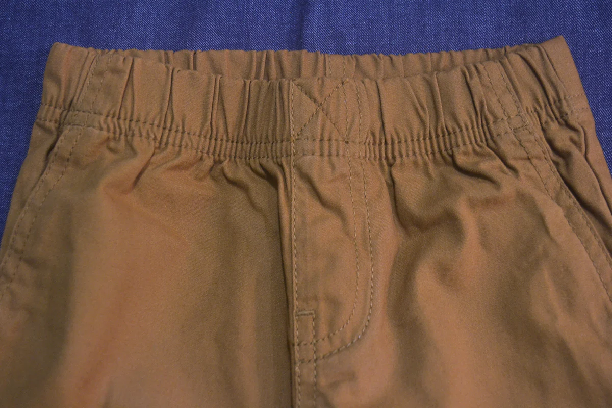 Boys Cotton Elastic Waist Chino Pant - Image 3