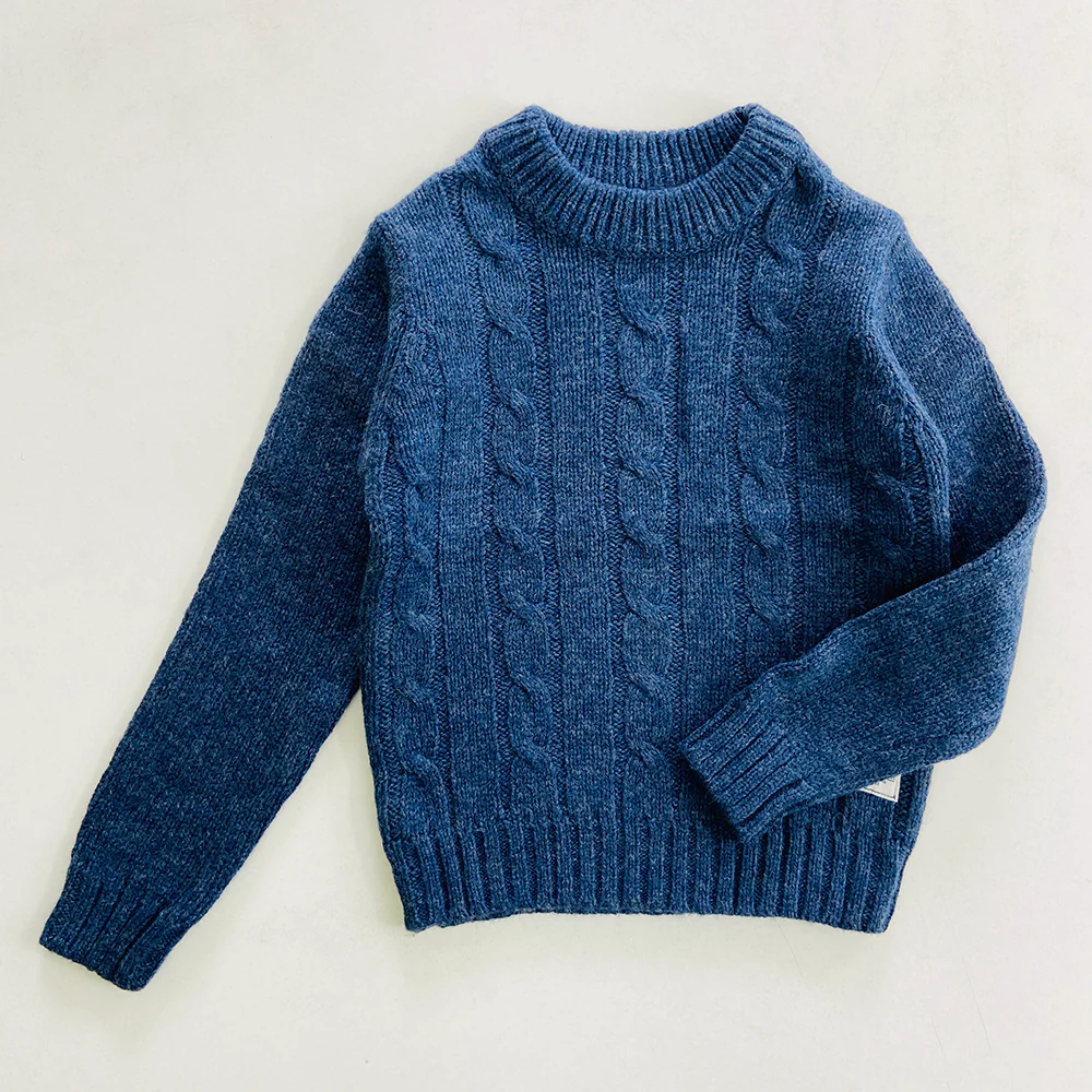 Boys Long Sleeve Solid Pullover Sweater - Image 11