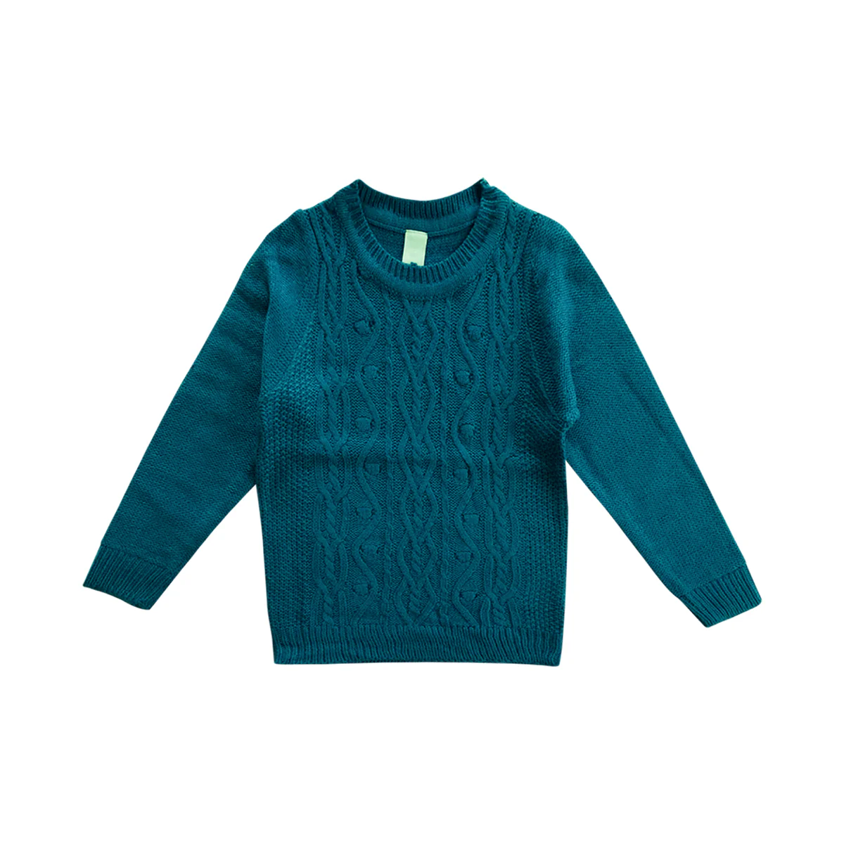 Boys Long Sleeve Solid Pullover Sweater - Image 7