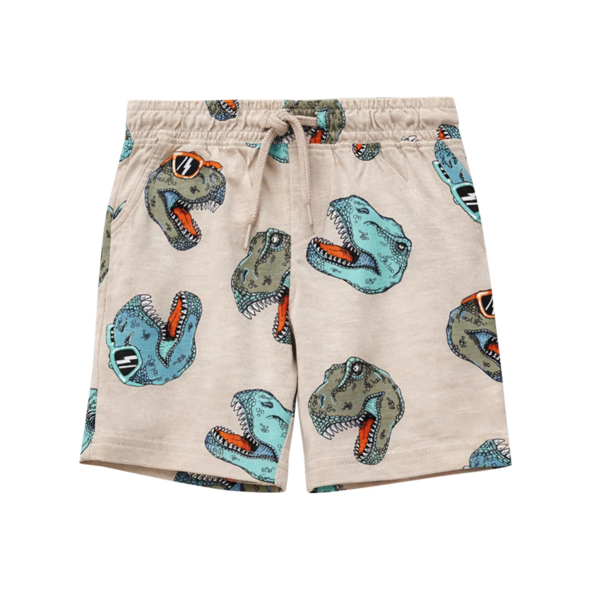 Boys Printed Cotton Summer Soft Breathable Casual Shorts With Pocket - Image 21