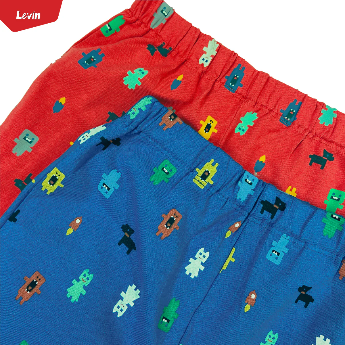 Boys Printed Elastic Waist Cotton Trouser Pant For Baby Boys - Image 7