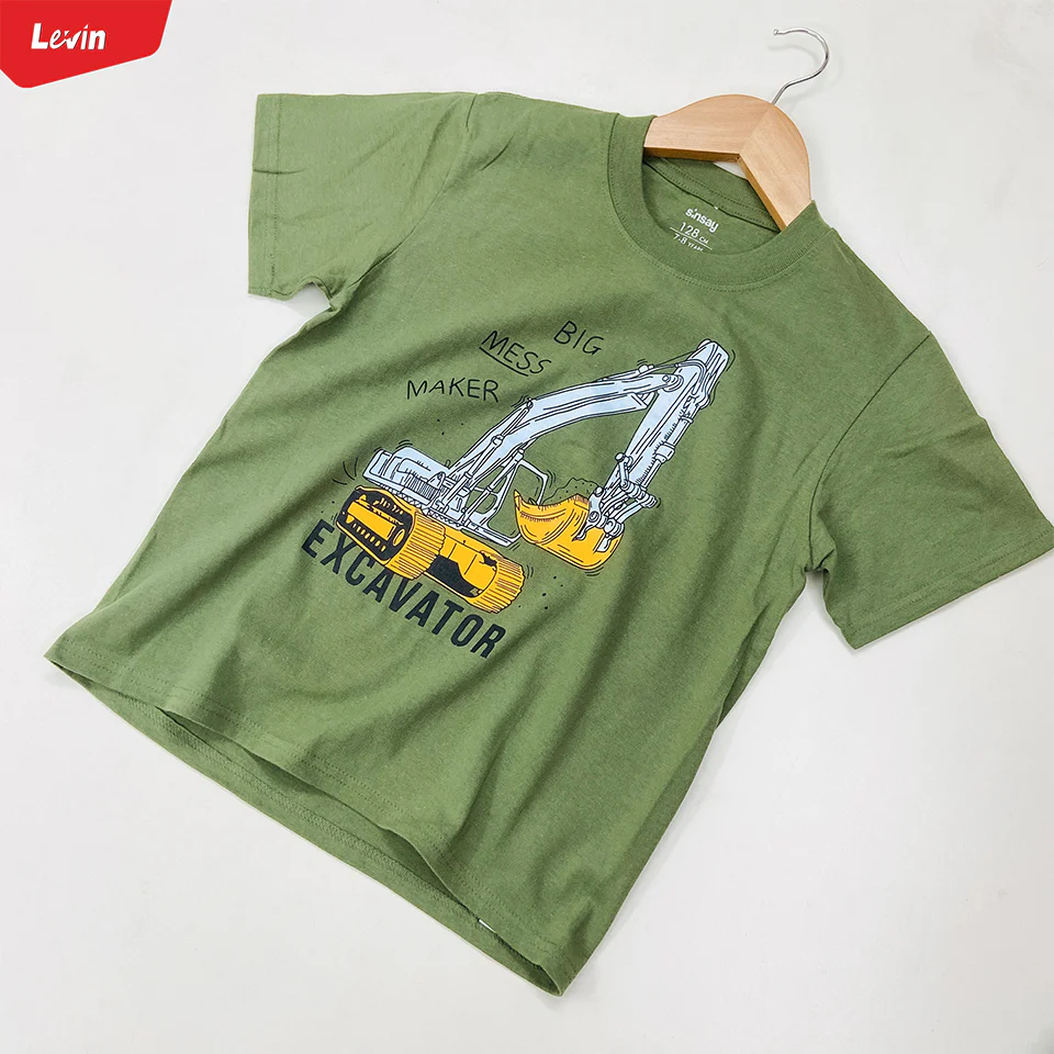 Boys Printed Short Sleeve Cotton T-shirt - Image 13