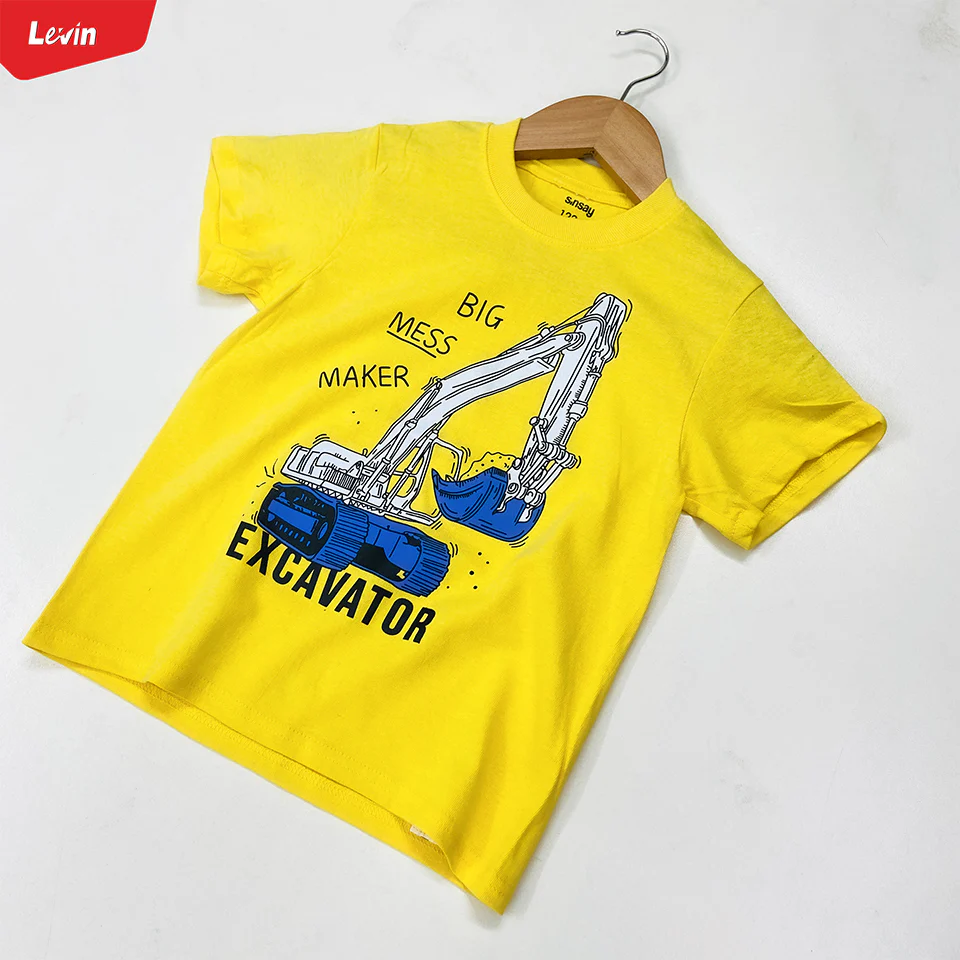 Boys Printed Short Sleeve Cotton T-shirt - Image 16