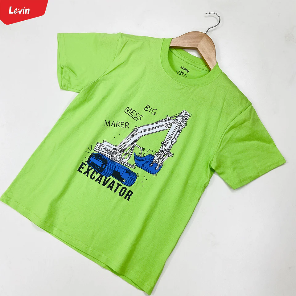 Boys Printed Short Sleeve Cotton T-shirt - Image 17