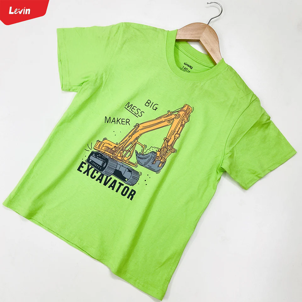 Boys Printed Short Sleeve Cotton T-shirt - Image 19