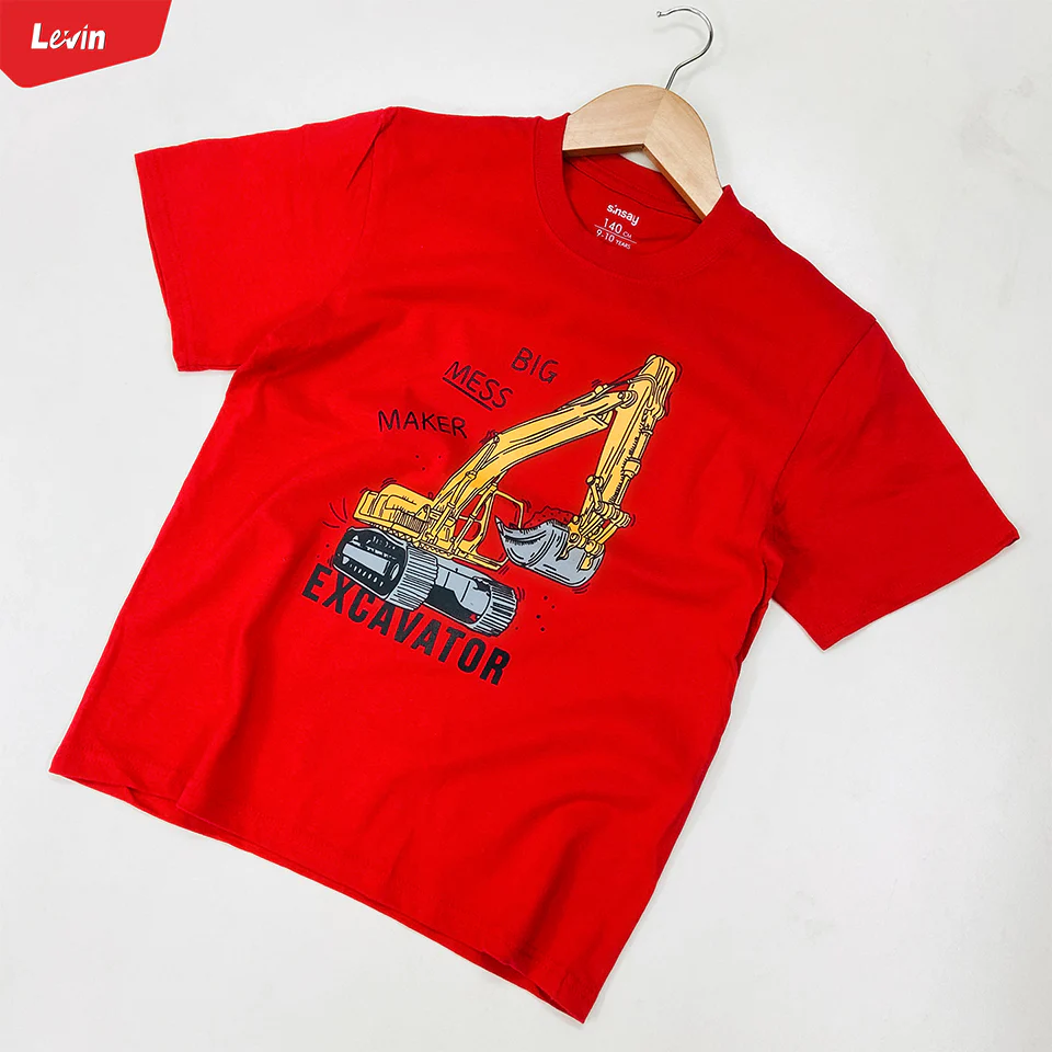 Boys Printed Short Sleeve Cotton T-shirt - Image 20