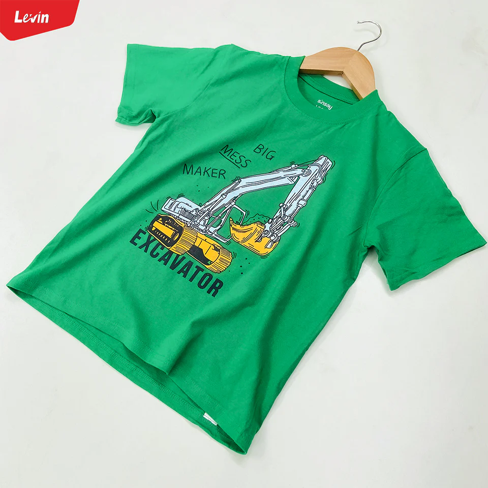 Boys Printed Short Sleeve Cotton T-shirt - Image 21