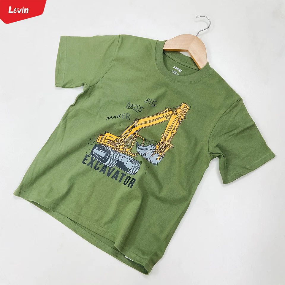 Boys Printed Short Sleeve Cotton T-shirt - Image 8