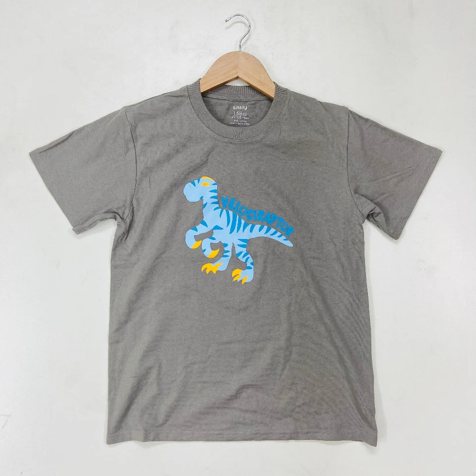 Boys Printed Short Sleeve Cotton T-shirt - Image 19
