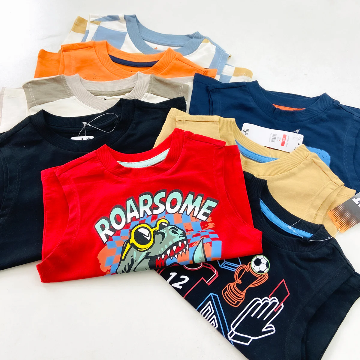 Boys Printed Sleeveless Soft Cotton & Breathable Summer Tank Top - Image 8