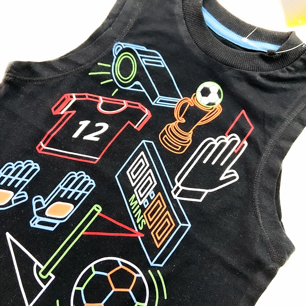 Boys Printed Sleeveless Soft Cotton & Breathable Summer Tank Top - Image 9