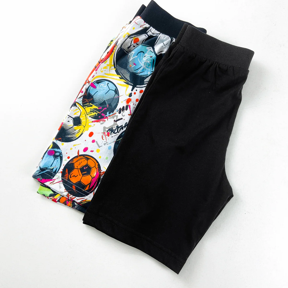 Boys Printed & Solid Cotton Jersey Shorts - Image 10