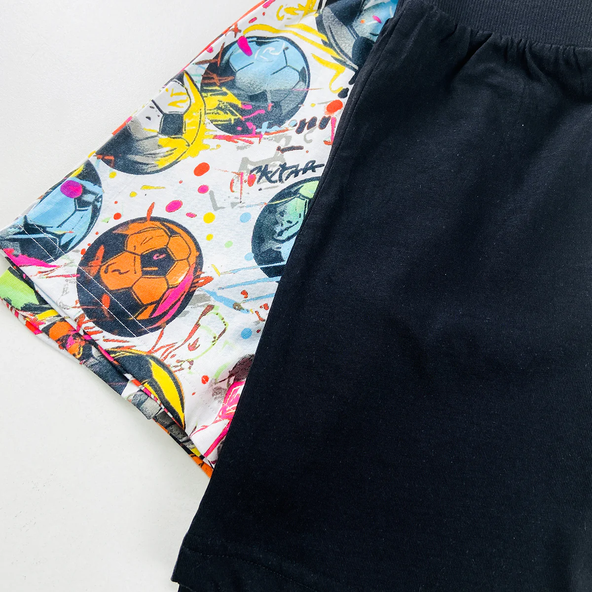 Boys Printed & Solid Cotton Jersey Shorts - Image 11