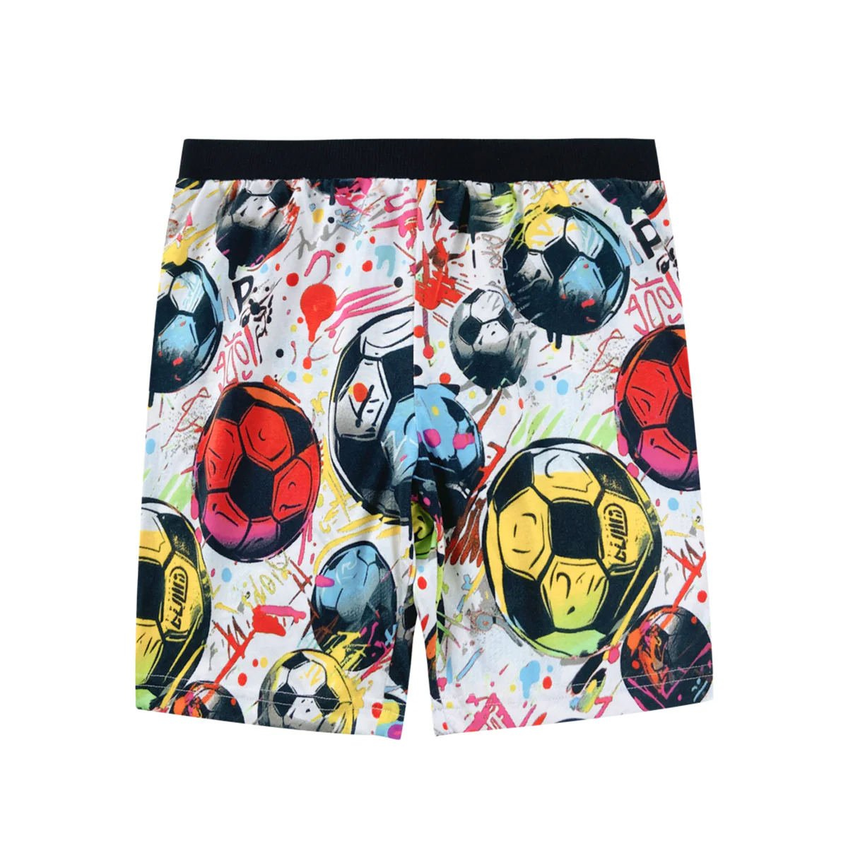 Boys Printed & Solid Cotton Jersey Shorts - Image 16