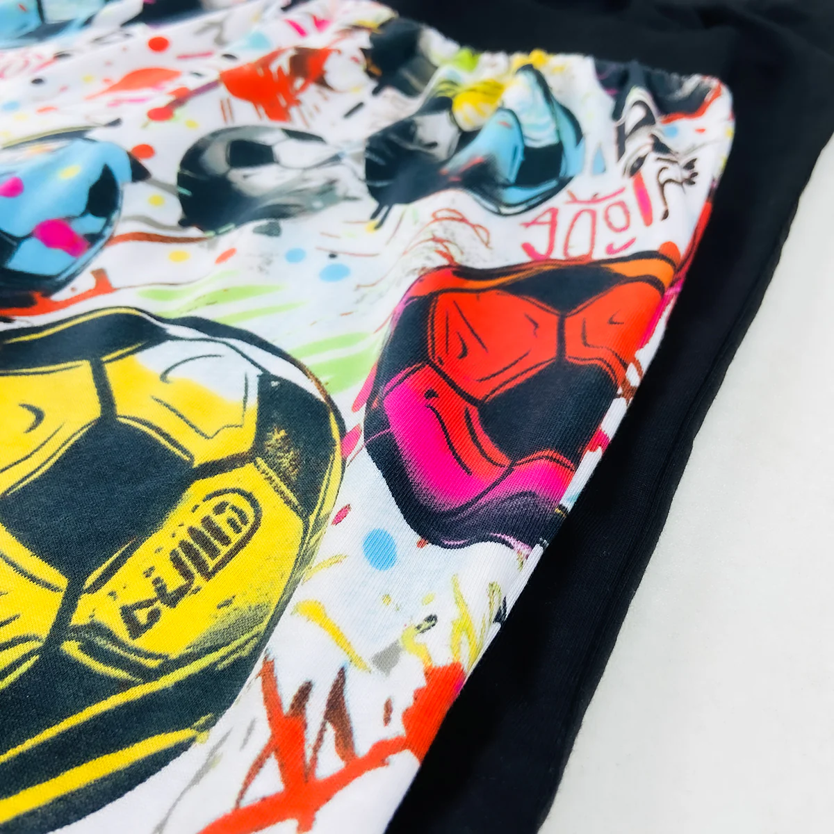 Boys Printed & Solid Cotton Jersey Shorts - Image 4