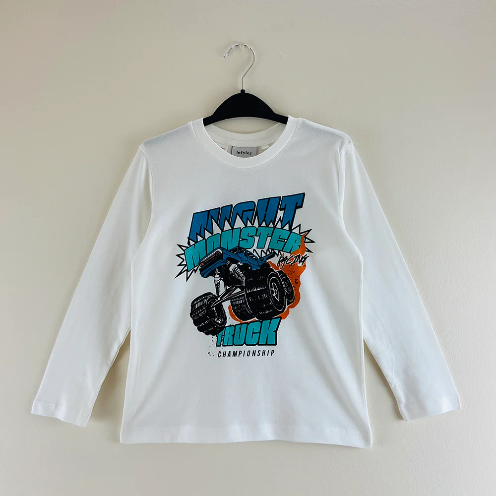 Boys Round Neck Cotton Full Sleeve T-shirt - Image 15