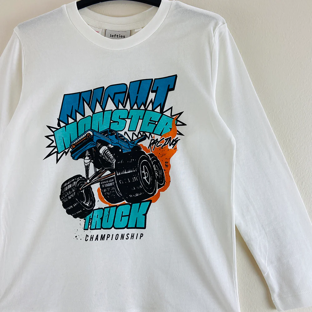 Boys Round Neck Cotton Full Sleeve T-shirt - Image 7