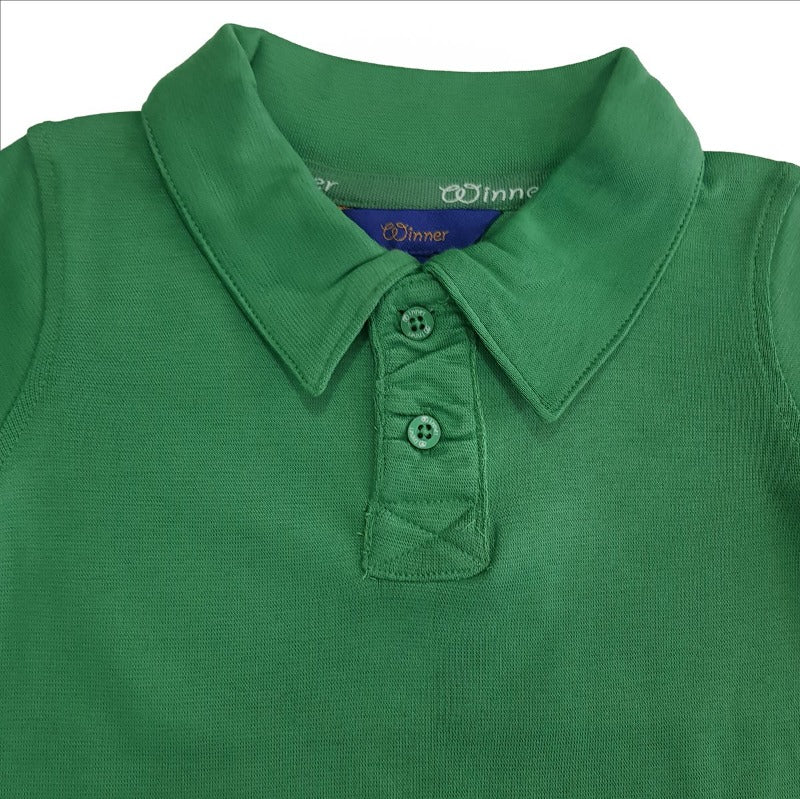 Boys Short Sleeve Cotton Polo T-Shirts - Image 4